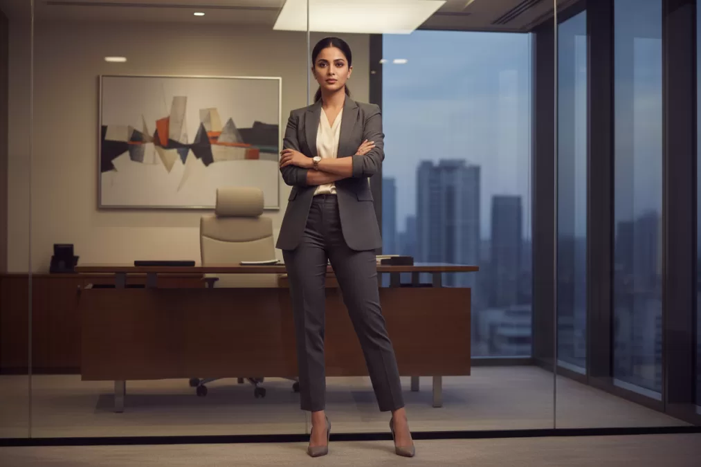 Rakul Preet Singh in professional business attire