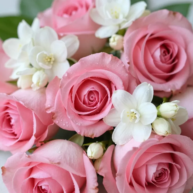 Rose and jasmine ingredients in Amouage Beloved perfume