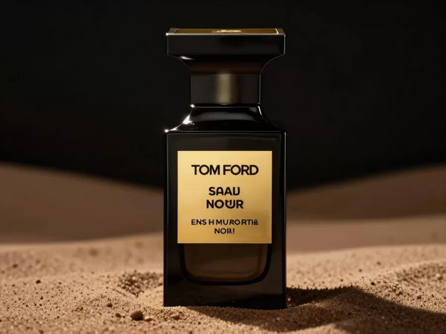 Tom Ford Sahara Noir perfume bottle middle eastern inspired fragrance