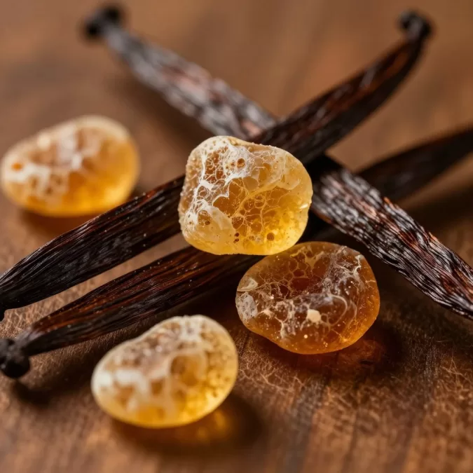 Vanilla and benzoin resin in Nishane Ani perfume