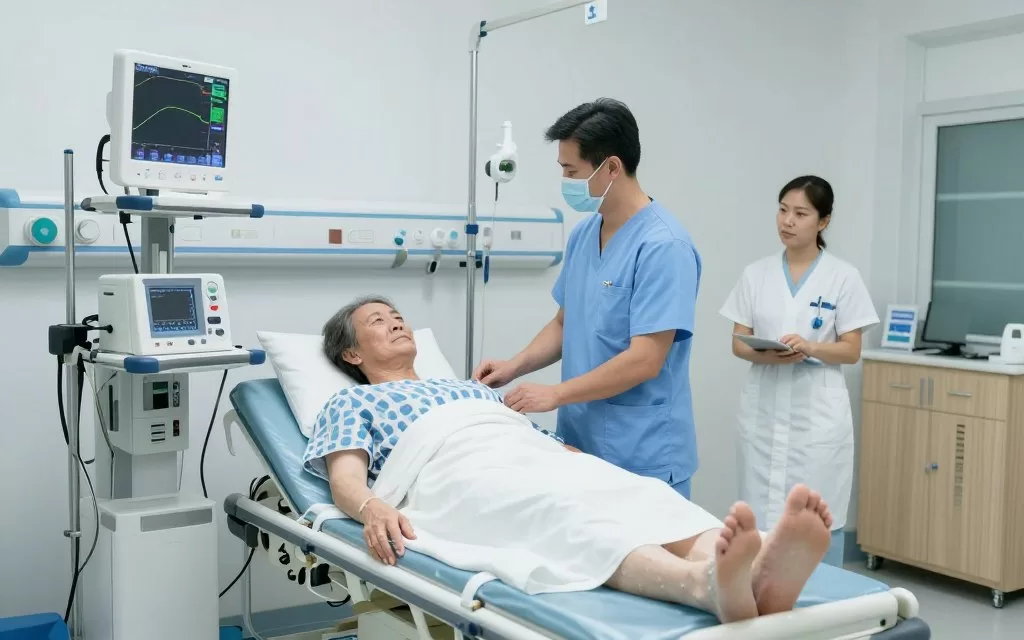 Advanced cardiac care unit at Manipal