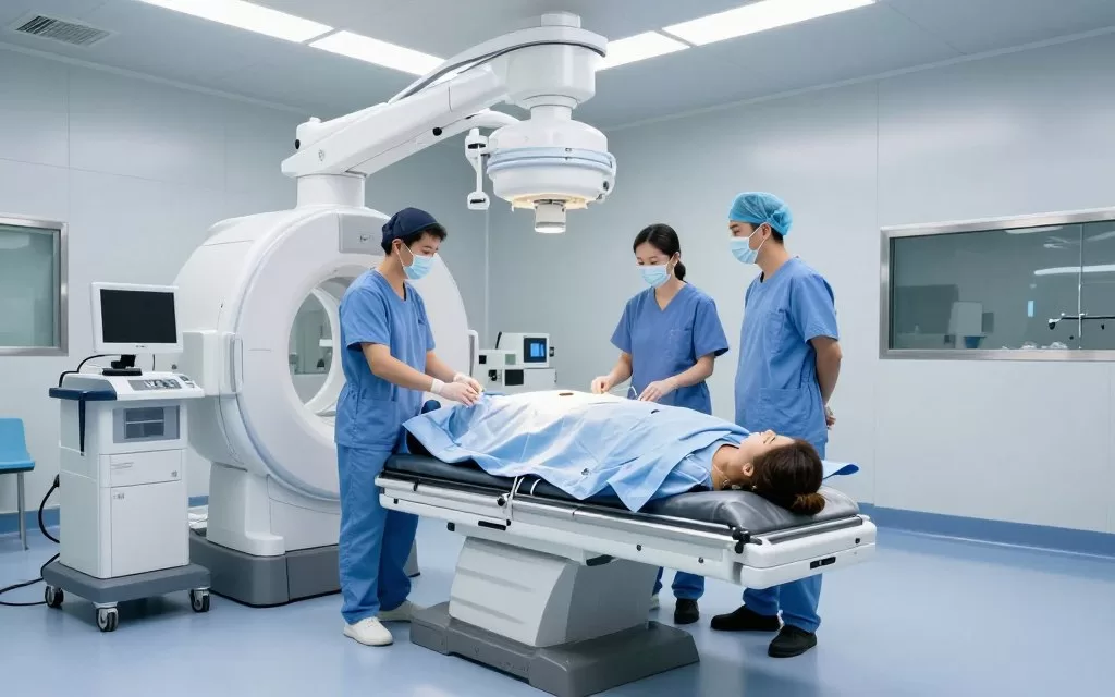 Advanced cardiac catheterization lab at Medanta