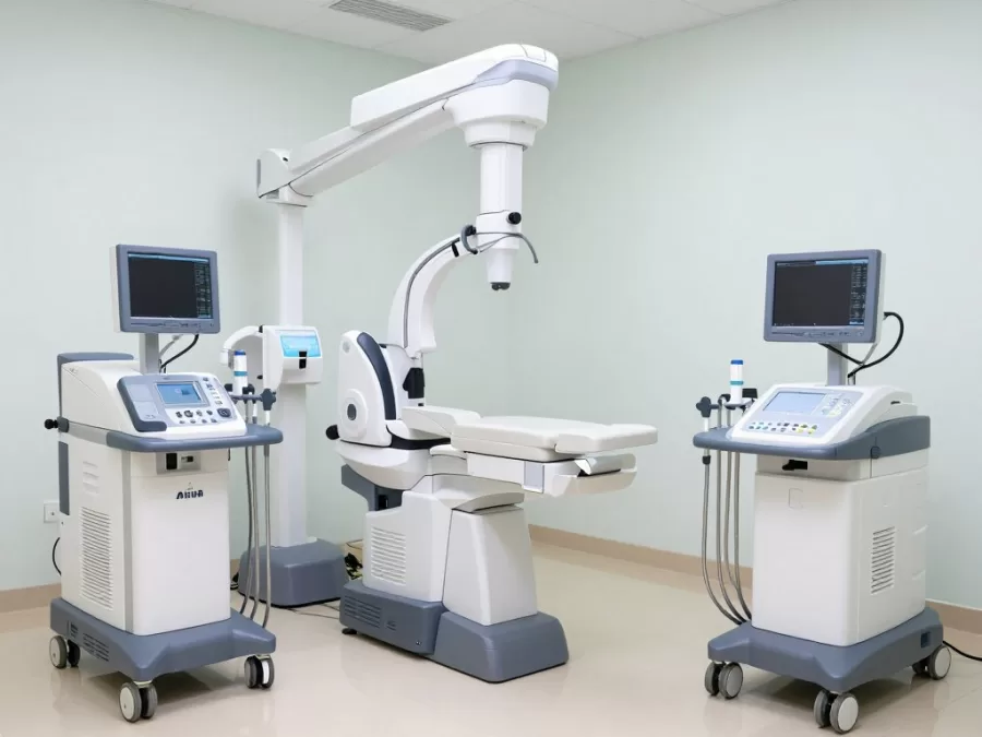 Advanced medical equipment at Kokilaben Hospital