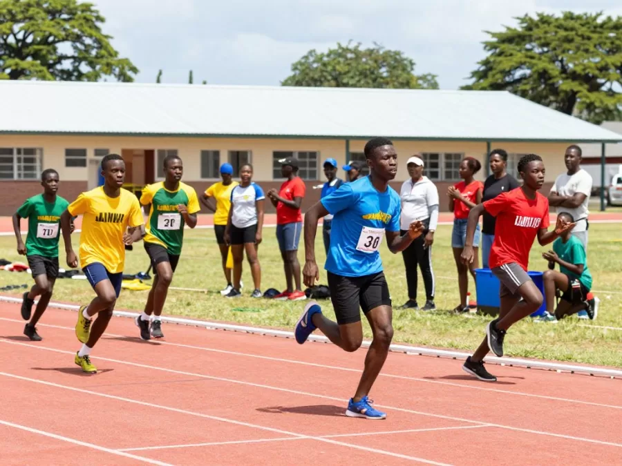 Ardenne Prep students participating in sports day activities