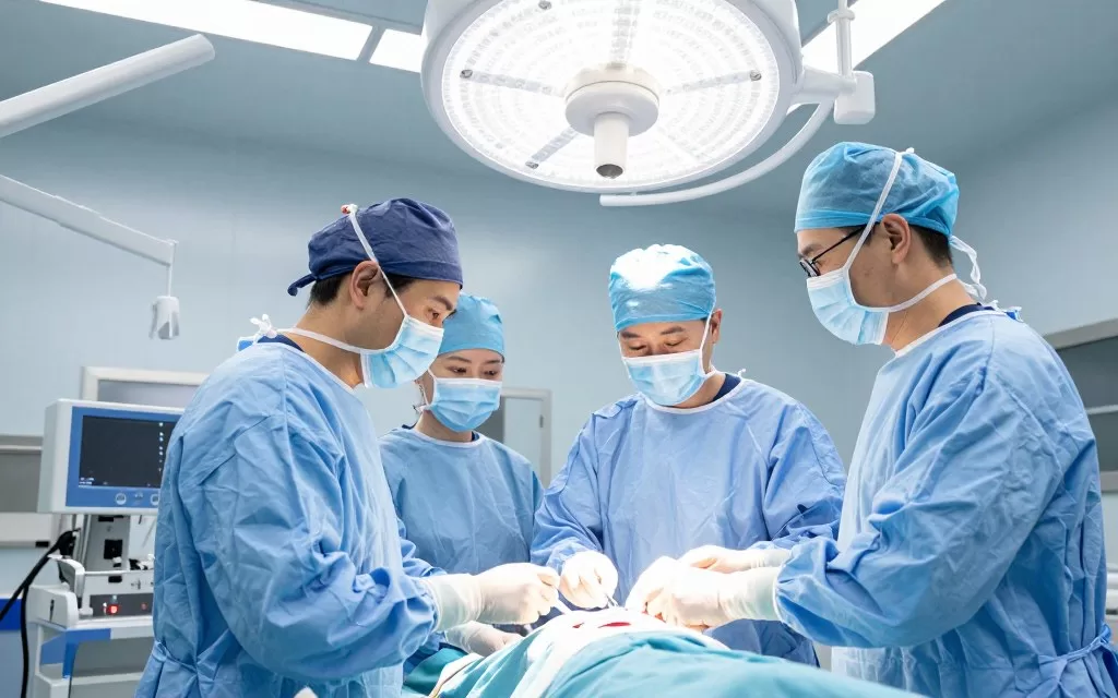 Cancer surgery preparation at Tata Memorial