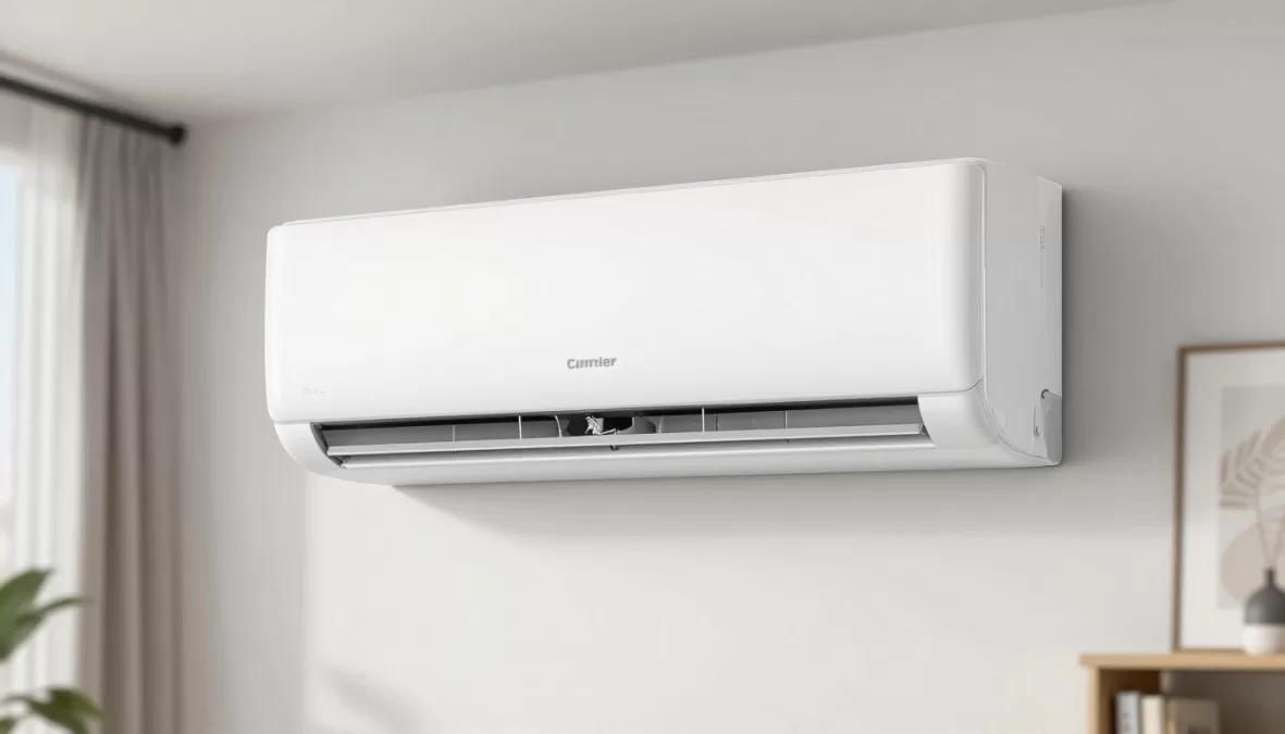 Carrier air conditioner showcasing American innovation and advanced cooling technology