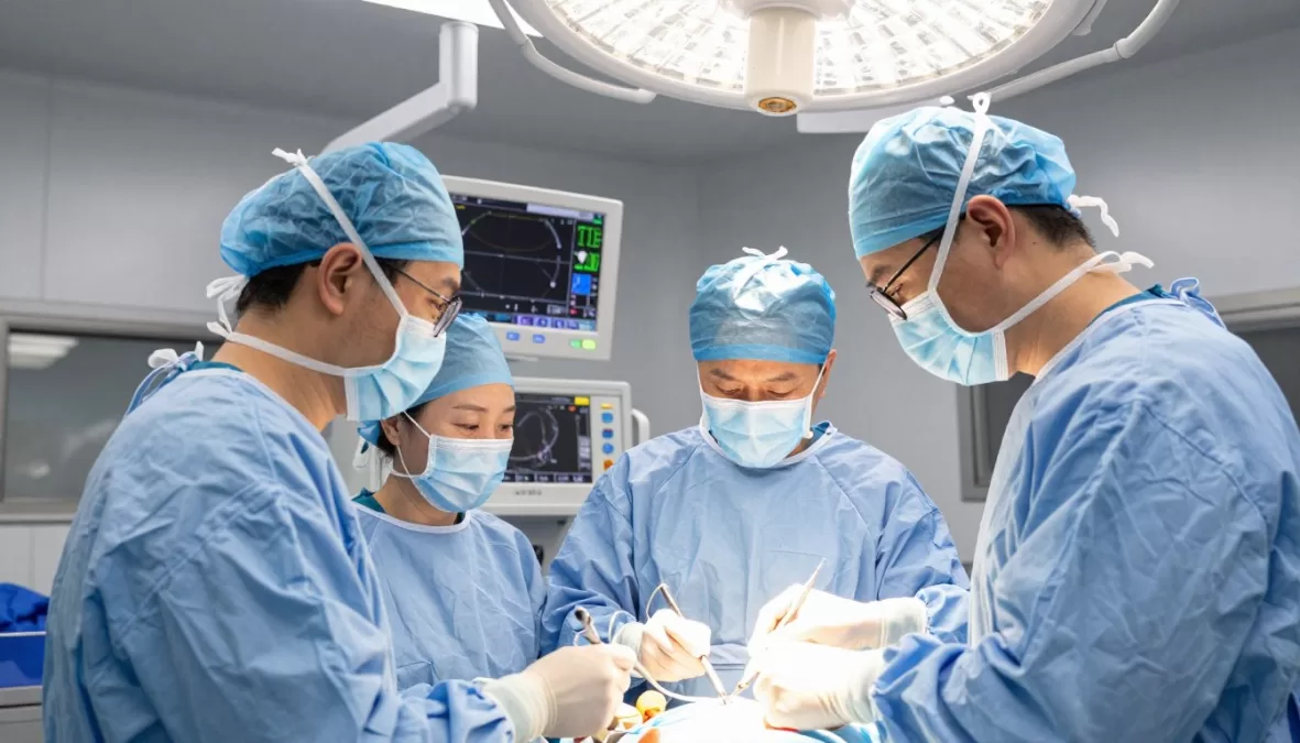 Cleveland Clinic cardiac surgery operating room