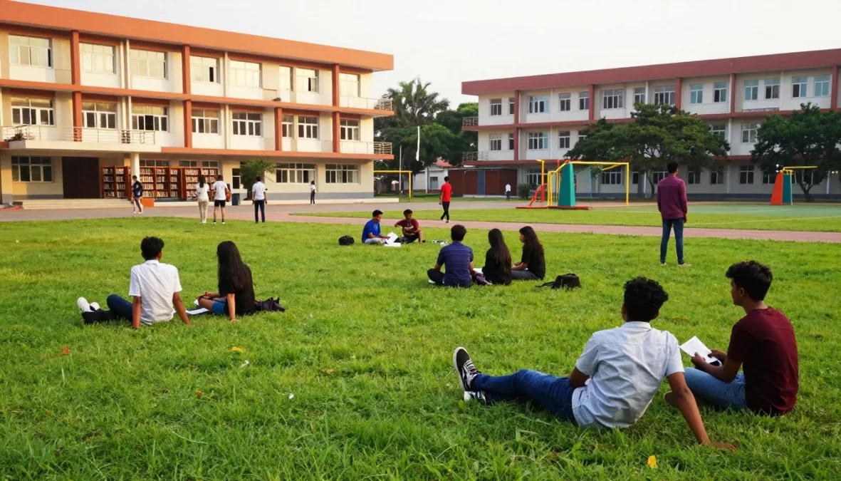 Engineering college campus facilities and student life