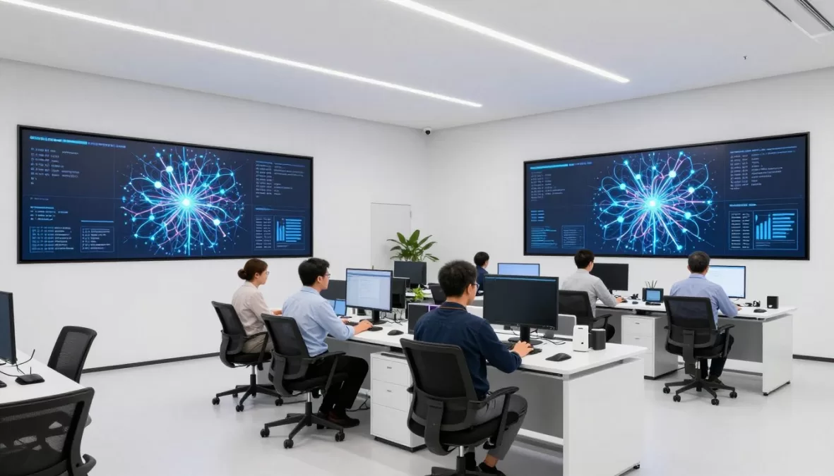Google DeepMind artificial intelligence research and development facility