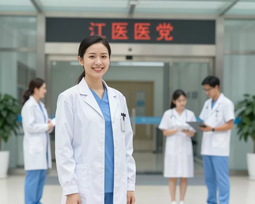 Hopeful patient beginning treatment journey