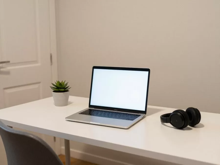 Ideal home setup for online therapy session