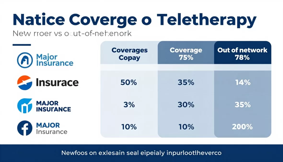 Insurance coverage guide for online therapy services