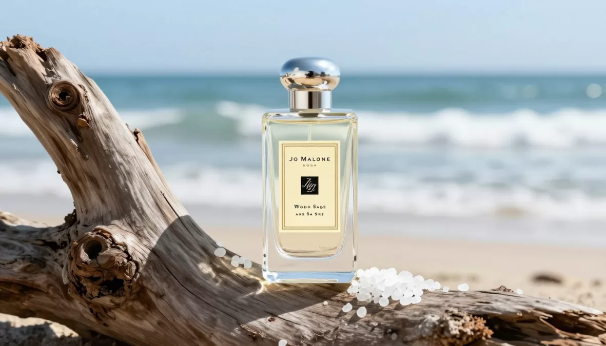 Jo Malone Wood Sage Sea Salt perfume coastal inspiration