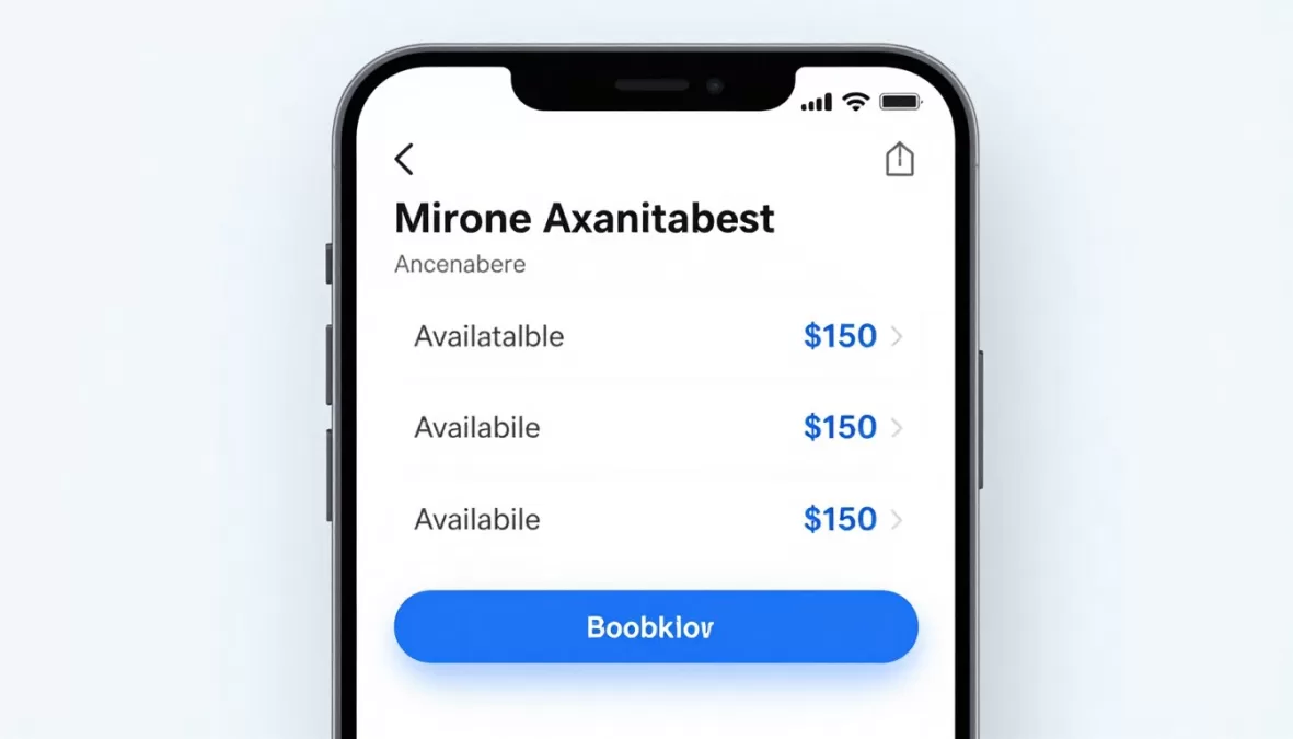 MDLive urgent care mental health appointment booking screen