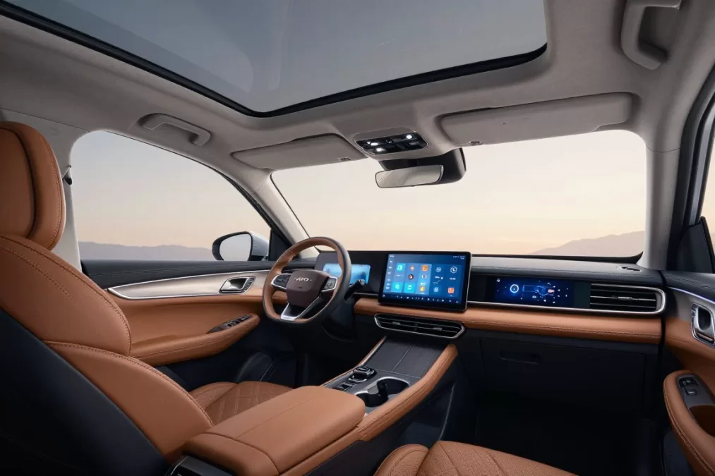Mahindra XEV 9e luxurious interior cabin