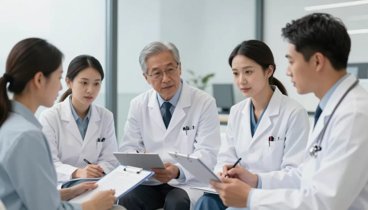 Mayo Clinic medical staff team consultation