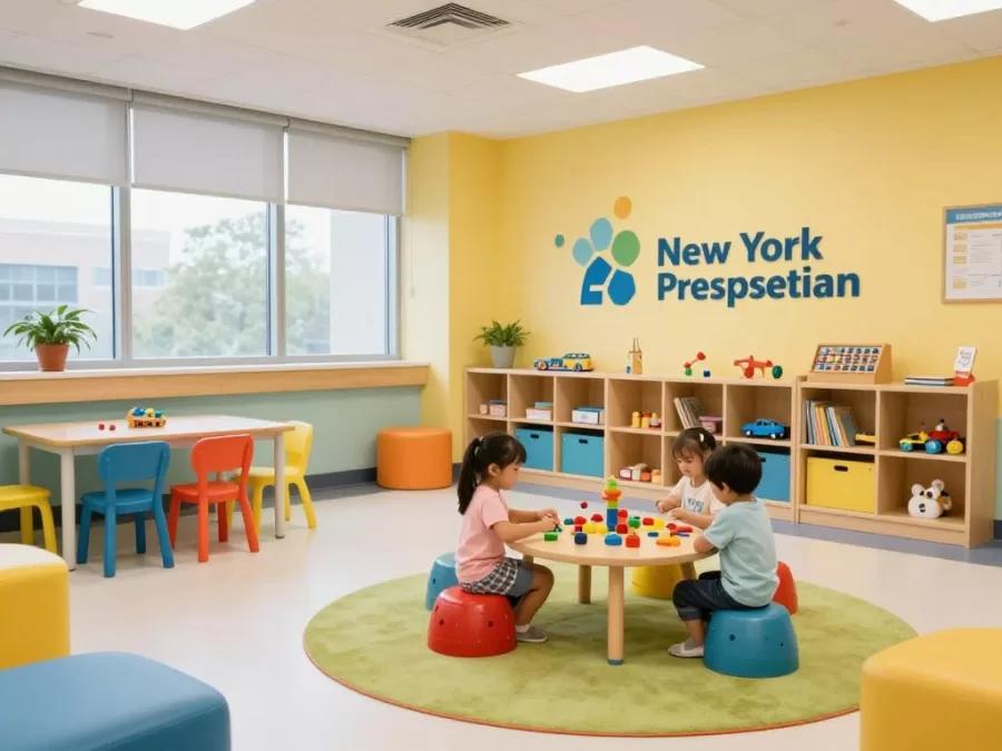 New York-Presbyterian Children's Hospital playroom