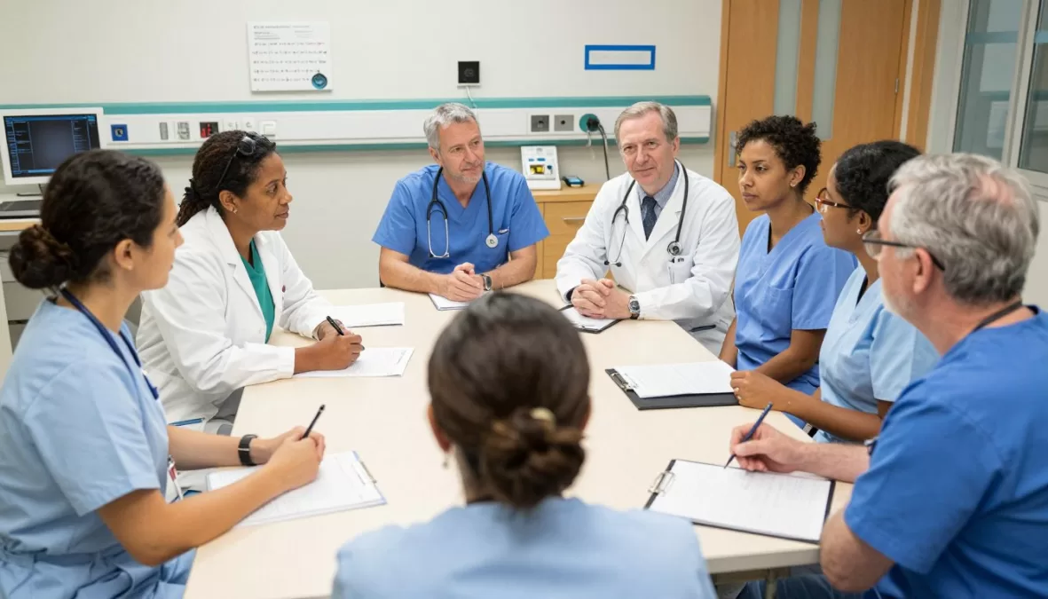 New York-Presbyterian Hospital medical education rounds