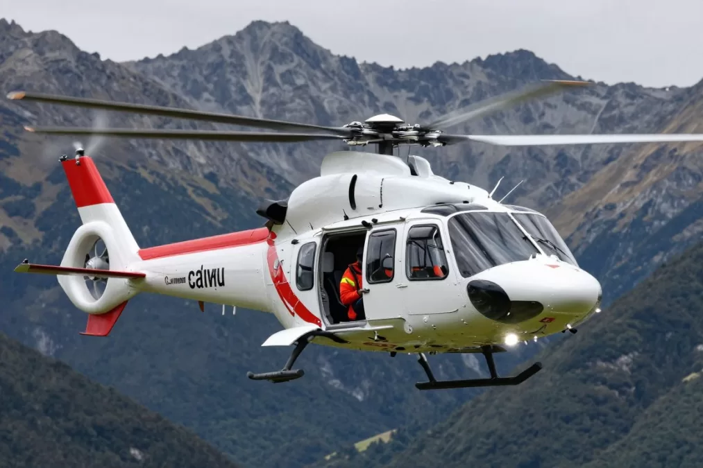 New Zealand emergency services helicopter rescue