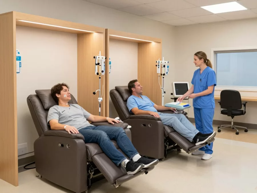 Northwestern Memorial Hospital cancer infusion center