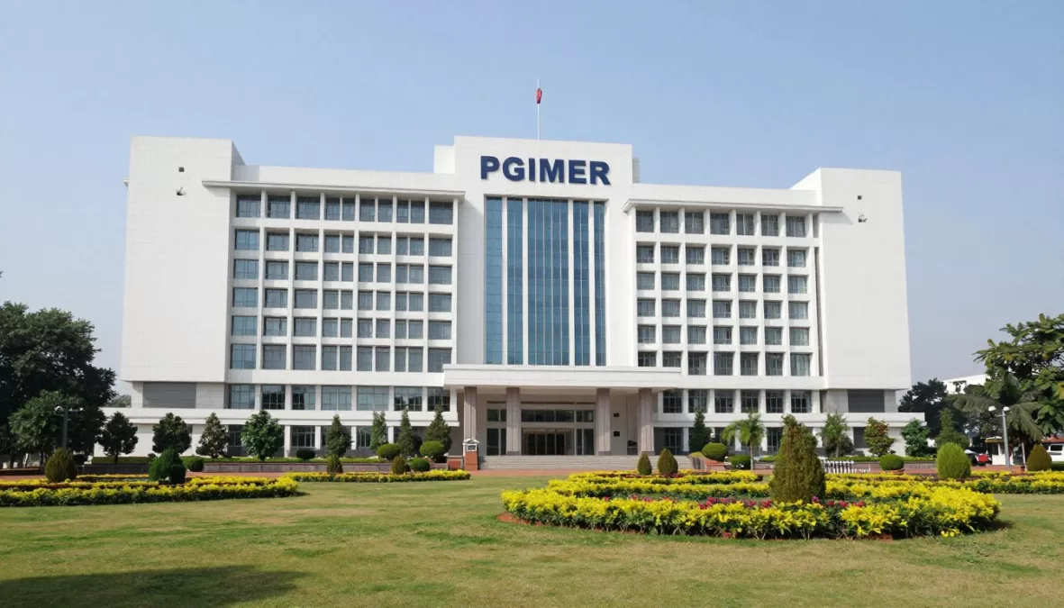 PGIMER Chandigarh main building