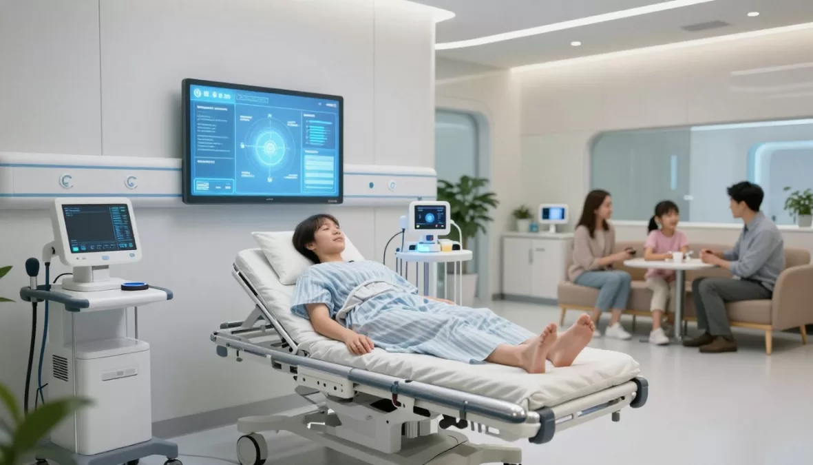 Patient-centered care technology hospital room future