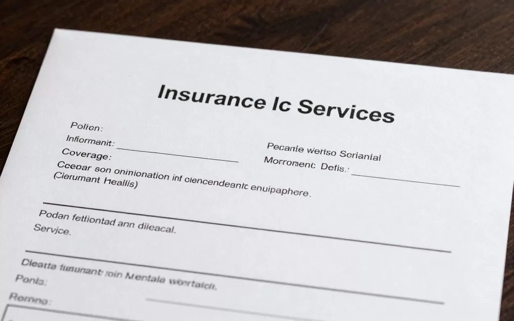 Sample insurance verification form for online therapy