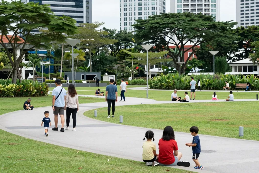 Singapore safe family-friendly environment
