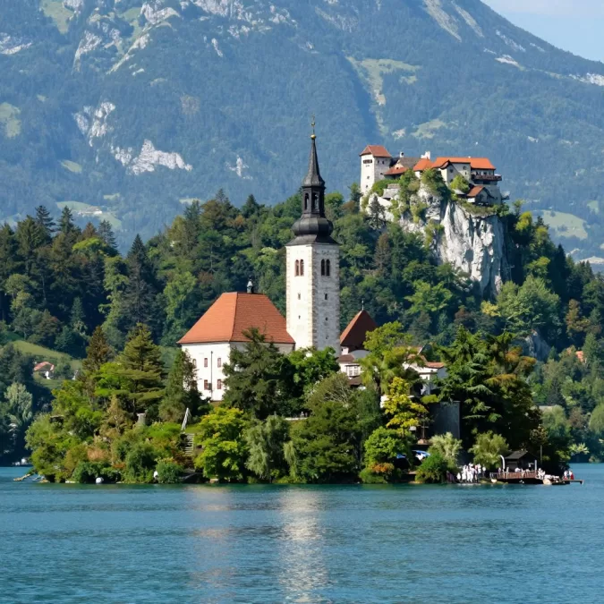 Slovenia Lake Bled safe tourist destination