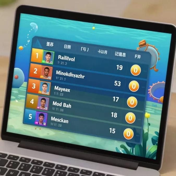 Tamagotchi Paradise mini-game competition leaderboard
