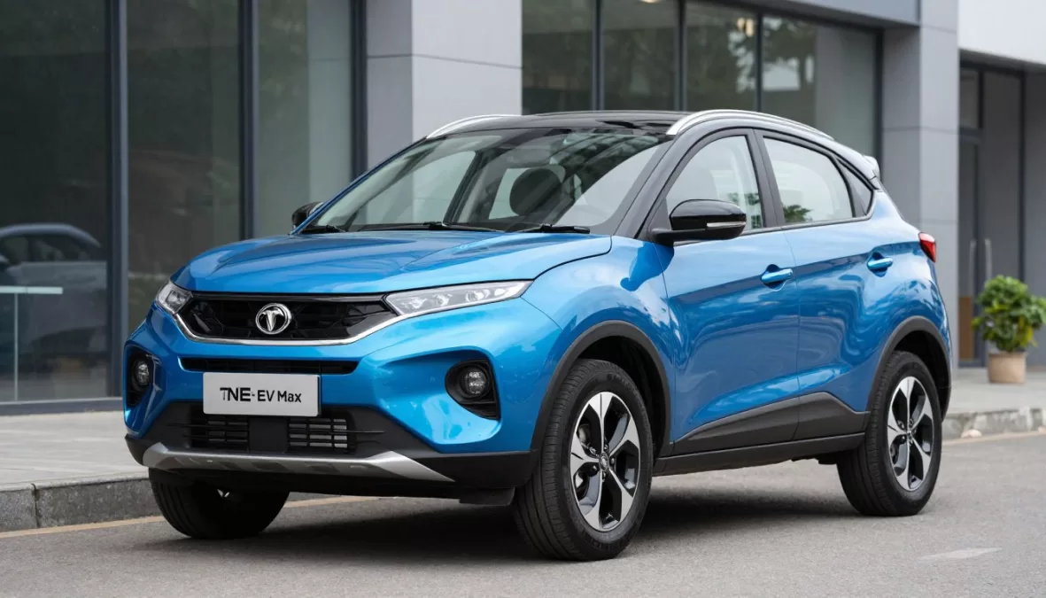 Tata Nexon EV Max electric SUV exterior view