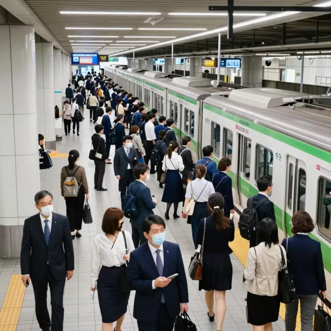 Tokyo safe public transportation