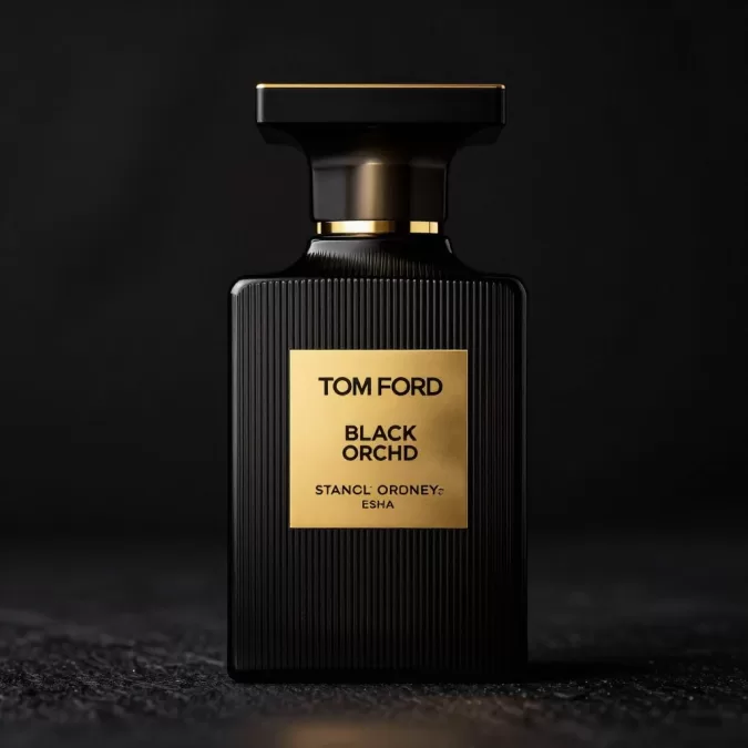 Tom Ford Black Orchid luxury perfume dark bottle