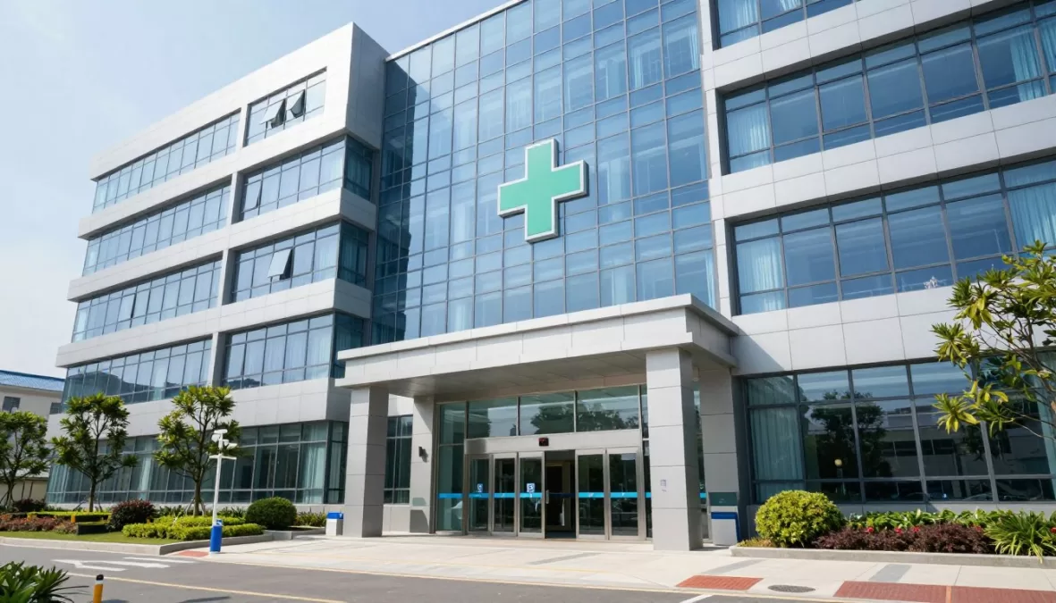Top 10 best hospitals in the US 2026 modern medical facility exterior