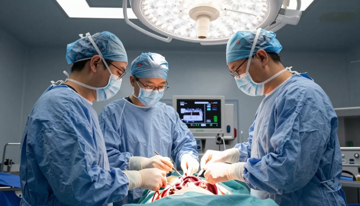UCLA Medical Center transplant surgery suite