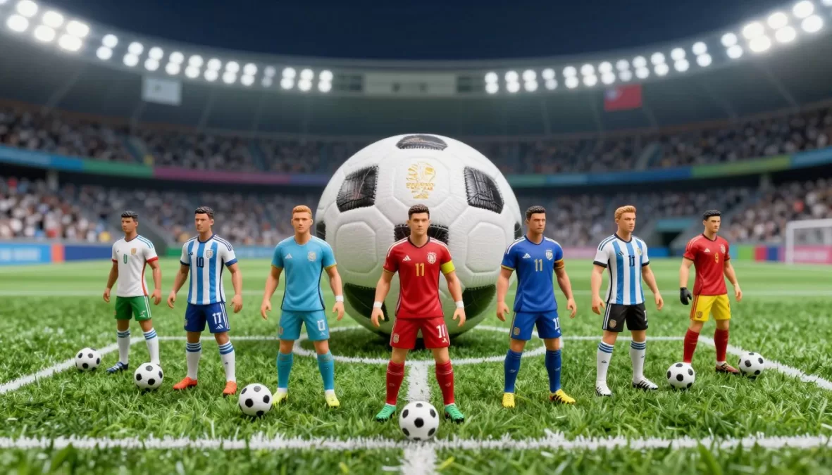 World Cup 2026 Ballers Series collectible figures complete set