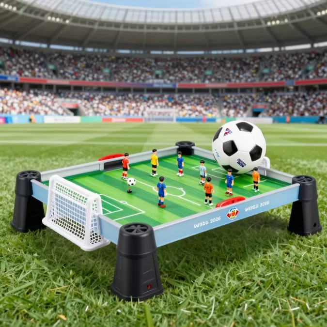 World Cup 2026 Ballers mini soccer field play set