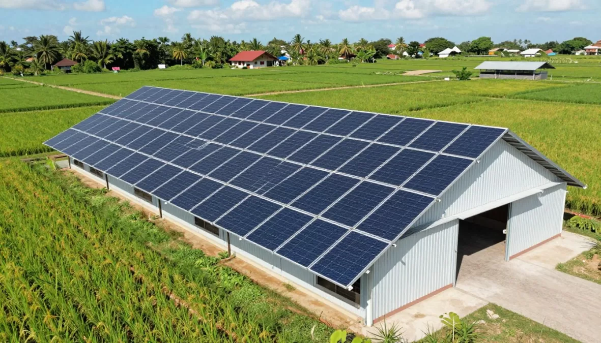 agricultural solar installation for Philippine farm