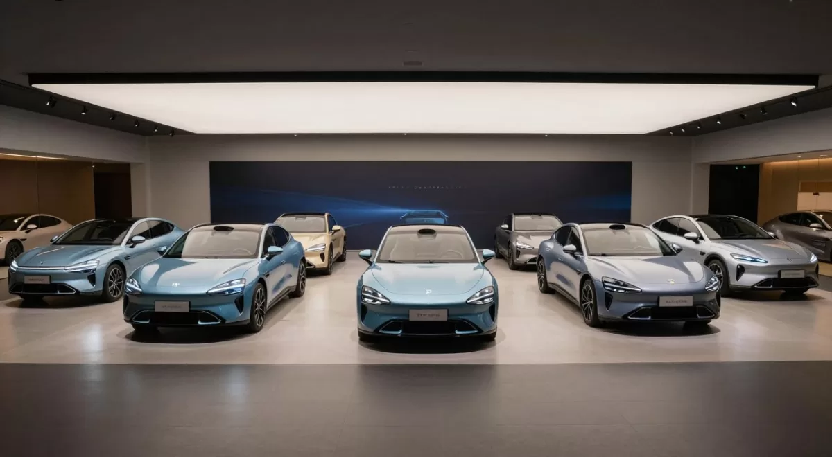 collection of top electric cars available in India