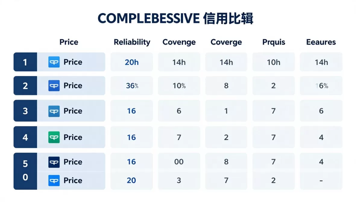 comparison chart of virtual phone number services