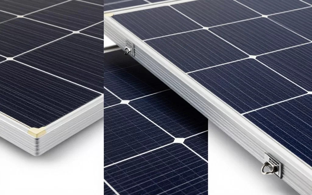 high-quality solar panels comparison showing different brands