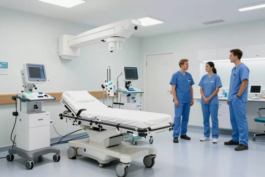 modern Icelandic hospital facility