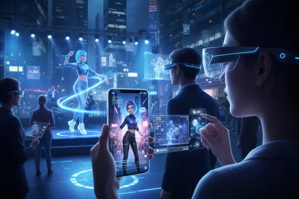 AI and AR technology integration for influencers