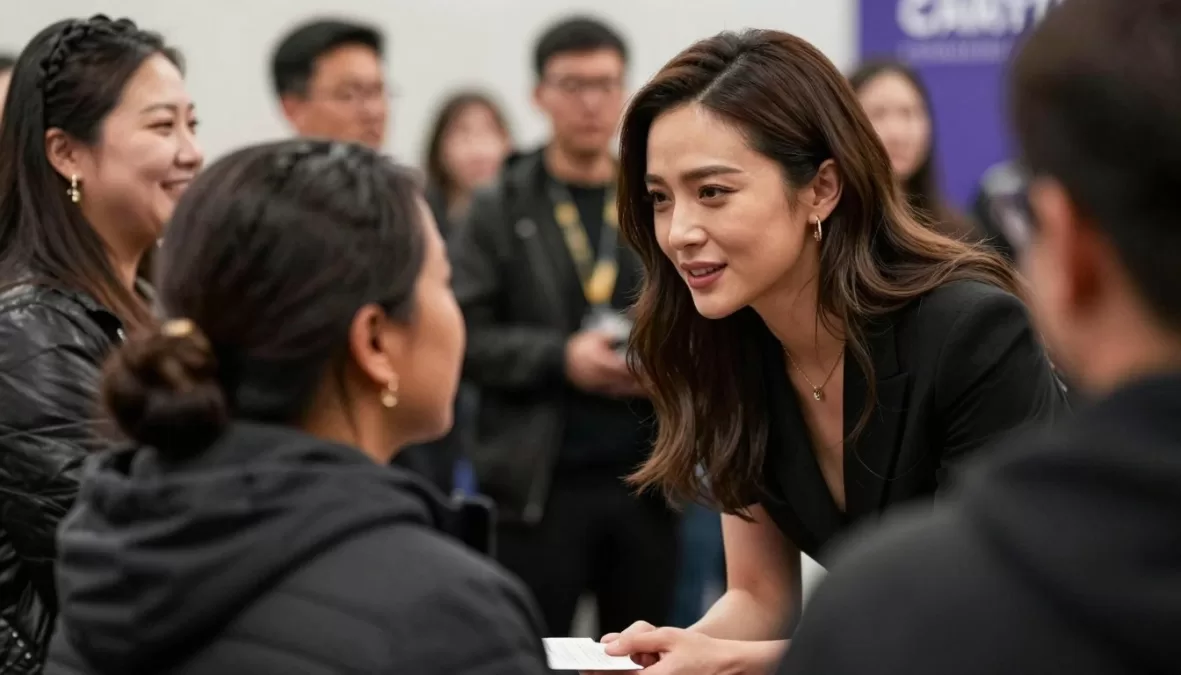 Actress engaged in philanthropic work and social causes