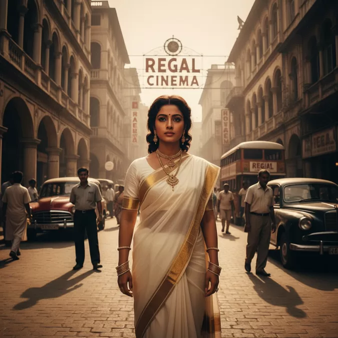 Alia Bhatt in Gangubai Kathiawadi movie scene