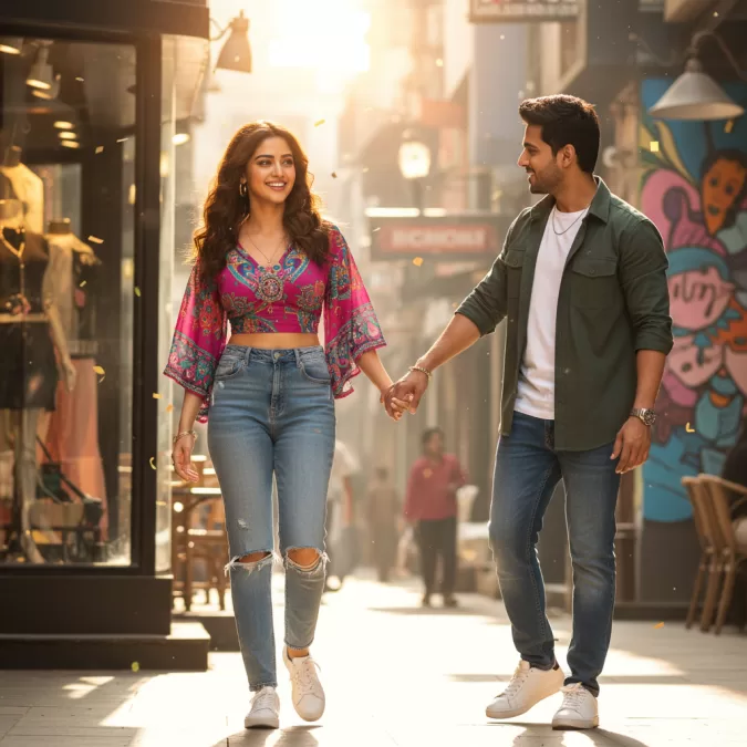 Ananya Panday in Pati Patni Aur Woh movie