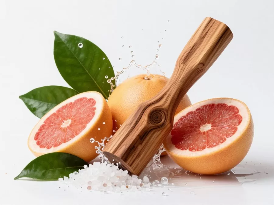 Athletic fresh ingredients with marine elements