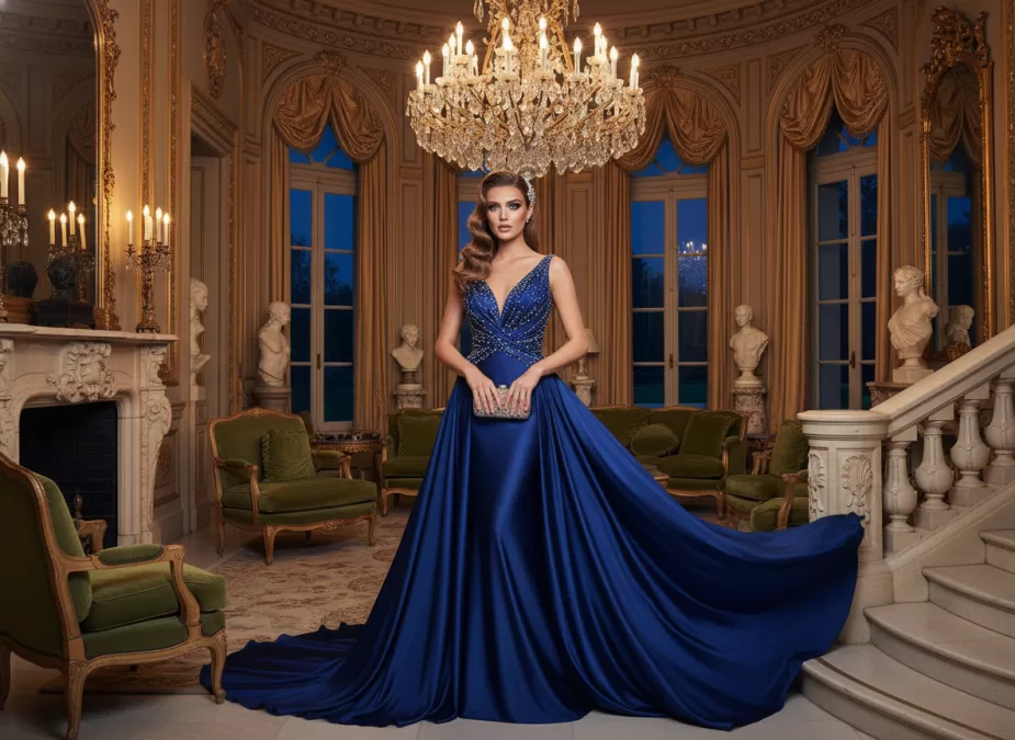 Blac Chyna professional portrait in luxury setting
