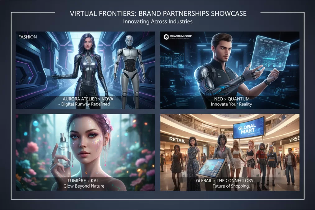 Brand collaboration examples with virtual influencers