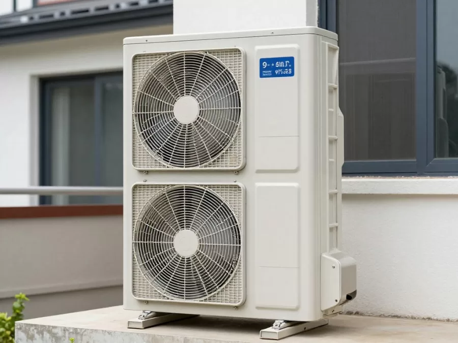 Central air conditioning system outdoor unit